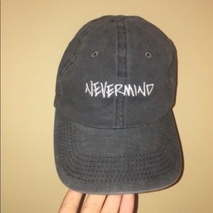 “Nevermind” Adjustable hat